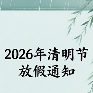 <strong>關于2026年清明節放假安排及工作調整的通知--深圳市合通泰</strong>